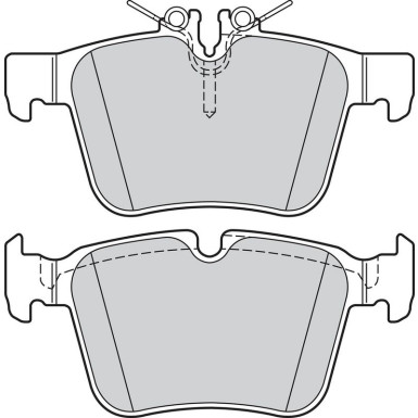 Valeo Bremsbelagsatz, Scheibenbremse ESSENTIAL 302209