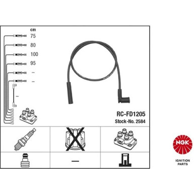 2584 Zündleitungssatz