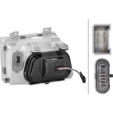 Hella 2 x HELLA Hauptscheinwerfer 1AH 007 774-011