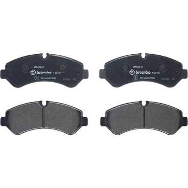 P 50 150 Bremsbelagsatz, Scheibenbremse PRIME LINE