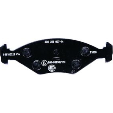 Hella | Bremsbelagsatz, Scheibenbremse | 8DB 355 007-441