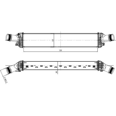 309048 Ladeluftkühler 309048 Ladeluftkühler