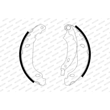Ferodo Bremsbackensatz PREMIER FSB584