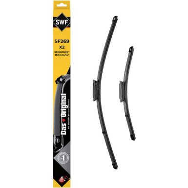 SWF Wischblatt Scheibenwischer DAS ORIGINAL SET 119269