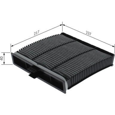 BOSCH 1 987 432 394 Innenraumfilter BOSCH 1 987 432 394 Innenraumfilter