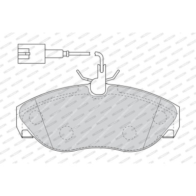 FVR1396 Bremsbelagsatz, Scheibenbremse PREMIER ECO FRICTION