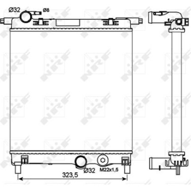 53102 Kühler, Motorkühlung