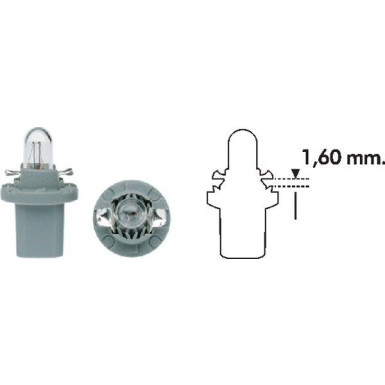 Magneti Marelli | Glühlampe | 003724100000