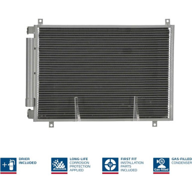 941106 Kondensator, Klimaanlage ** FIRST FIT ** 941106 Kondensator, Klimaanlage ** FIRST FIT **