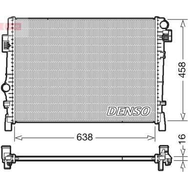 Denso | Kühler, Motorkühlung | DRM09054