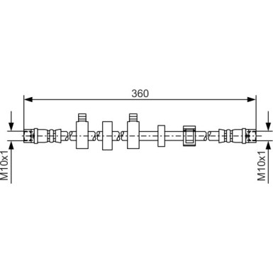 1 987 481 538 Bremsschlauch