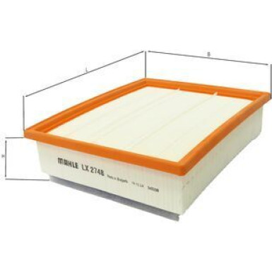 Knecht | Luftfilter | LX 2748 Knecht | Luftfilter | LX 2748