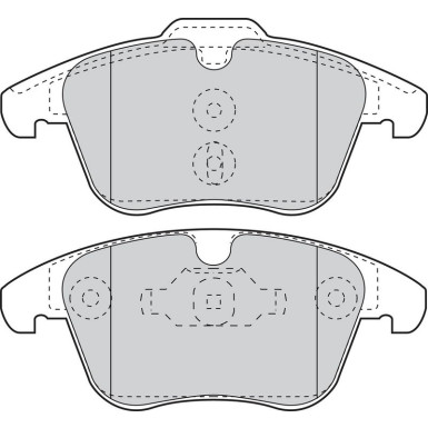 Valeo Bremsbelagsatz, Scheibenbremse ESSENTIAL 302124
