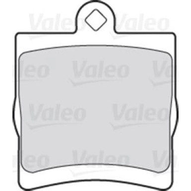 Valeo | Bremsbelagsatz, Scheibenbremse | 301444