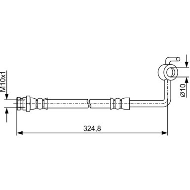 1 987 481 971 Bremsschlauch 1 987 481 971 Bremsschlauch
