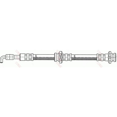 TRW | Bremsschlauch | PHD425