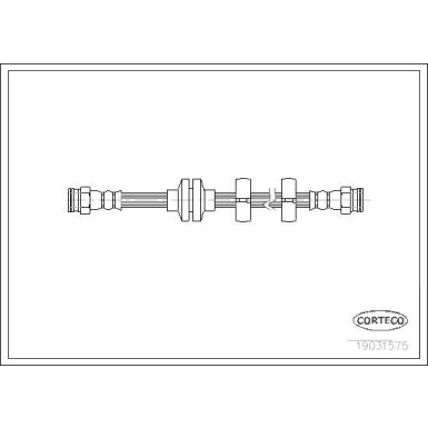 19031575 Bremsschlauch