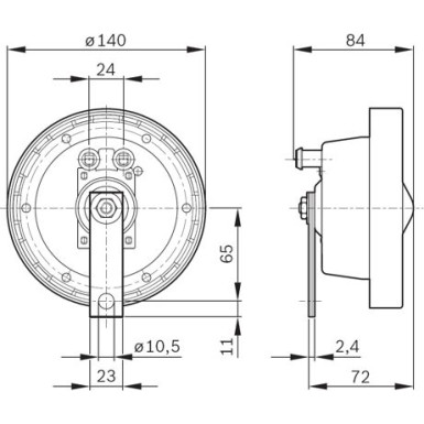 BOSCH | Horn | 0 320 226 002