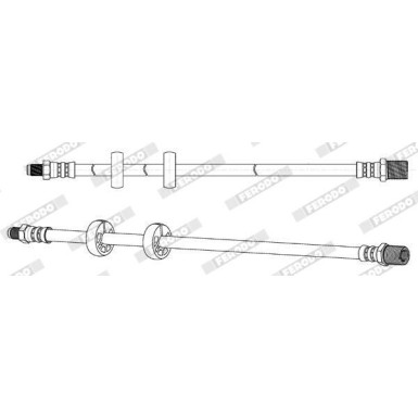 Ferodo | Bremsschlauch | FHY2795 Ferodo | Bremsschlauch | FHY2795