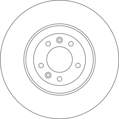 Bremsscheibe TRW SINGLE DF4748S