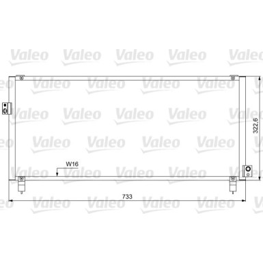 Valeo | Kondensator, Klimaanlage | 814052