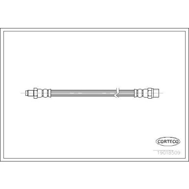 Corteco | Bremsschlauch | 19018509