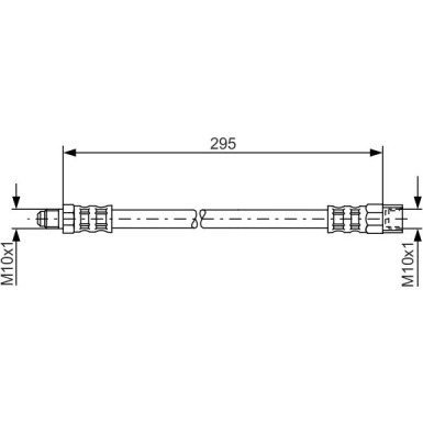 1 987 481 015 Bremsschlauch