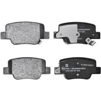 Delphi Bremsbelagsatz, Scheibenbremse LP2193