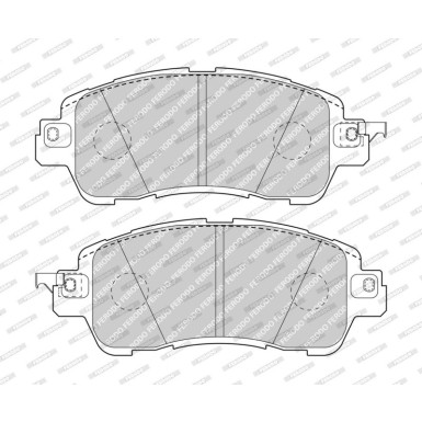 FDB5015 Bremsbelagsatz, Scheibenbremse PREMIER ECO FRICTION