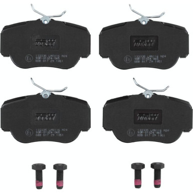 TRW Bremsbelagsatz, Scheibenbremse COTEC GDB817