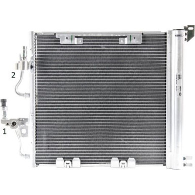 Mahle | Kondensator, Klimaanlage | AC 376 000P