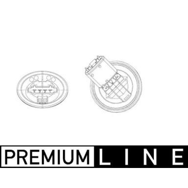 ABR 39 000P Widerstand, Innenraumgebläse BEHR *** PREMIUM LINE ***