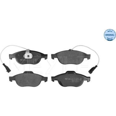 Meyle Bremsbelagsatz, Scheibenbremse MEYLE-ORIGINAL: True to OE 025 231 4119/W Meyle Bremsbelagsatz, Scheibenbremse MEYLE-ORIGINAL: True to OE 025 231 4119/W