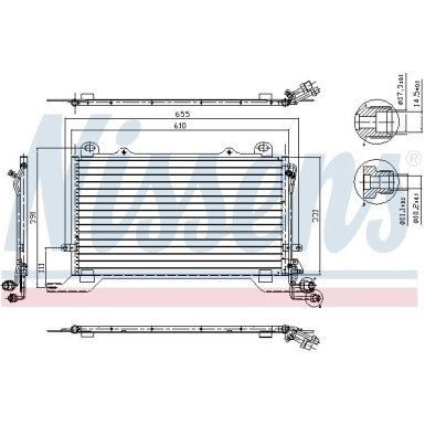 94567 Kondensator, Klimaanlage