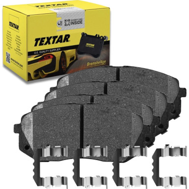Textar Bremsbelagsatz, Scheibenbremse Q+ 2520501