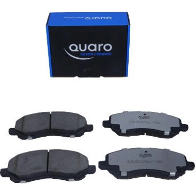 QP1437C Bremsbelagsatz, Scheibenbremse QUARO SILVER CERAMIC