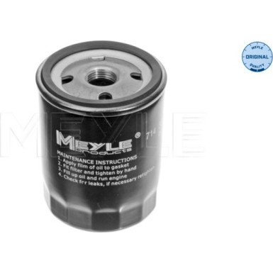 Meyle Ölfilter MEYLE-ORIGINAL: True to OE 714 322 0000 Meyle Ölfilter MEYLE-ORIGINAL: True to OE 714 322 0000