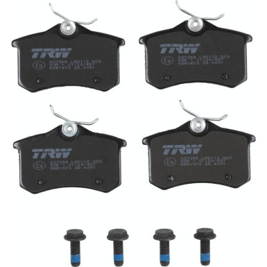 TRW Bremsbelagsatz, Scheibenbremse COTEC GDB1973 TRW Bremsbelagsatz, Scheibenbremse COTEC GDB1973