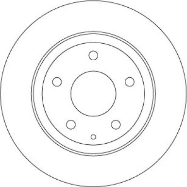 TRW | Bremsscheibe | DF8115