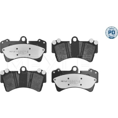 025 236 9317/PD Bremsbelagsatz, Scheibenbremse MEYLE-PD: Advanced performance and design.