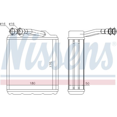 73464 Wärmetauscher, Innenraumheizung