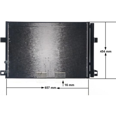 AC 885 000S Kondensator, Klimaanlage BEHR AC 885 000S Kondensator, Klimaanlage BEHR
