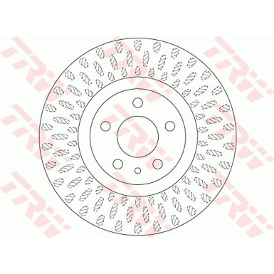 TRW | Bremsscheibe | DF6522