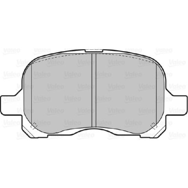 598579 Bremsbelagsatz, Scheibenbremse