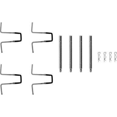 1 987 474 054 Zubehörsatz, Scheibenbremsbelag