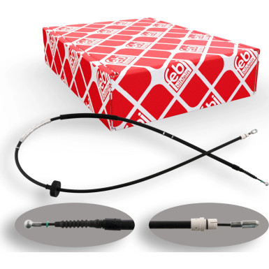 FEBI BILSTEIN 48304 Seilzug, Feststellbremse FEBI BILSTEIN 48304 Seilzug, Feststellbremse