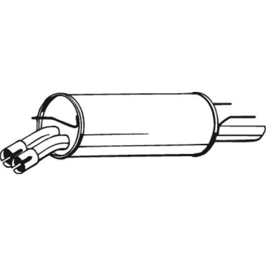 185-713 Endschalldämpfer