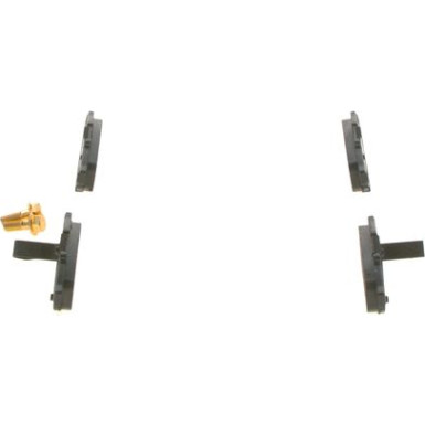 BOSCH | Bremsbelagsatz, Scheibenbremse | 0 986 494 392