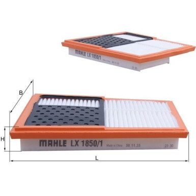 LX 1850/1 Luftfilter LX 1850/1 Luftfilter