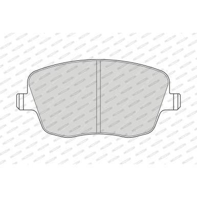 Ferodo Bremsbelagsatz, Scheibenbremse PREMIER ECO FRICTION FDB1419